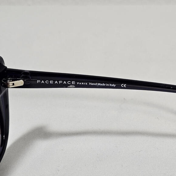 Face a Face Ondes 2 Designer Sunglasses Dark Purple And Black Frames 52-20-136 main image 5